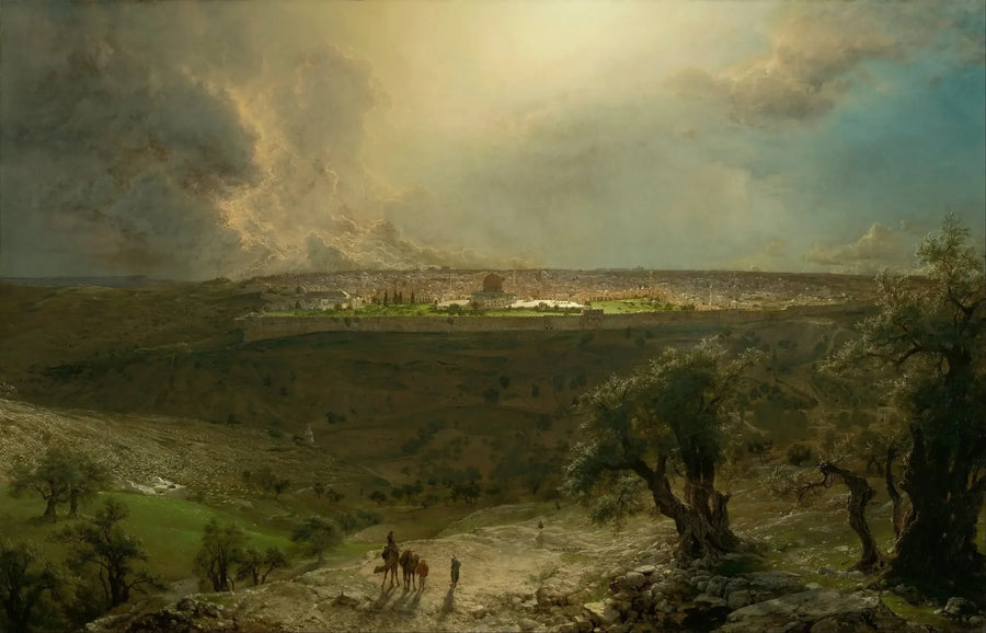 Zeytin Dağı'ndan Kudüs - Frederic Edwin Church