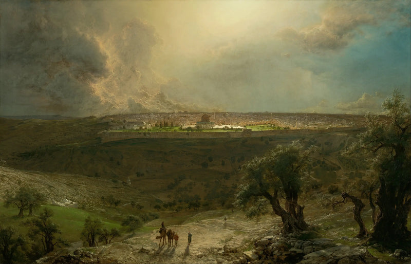 Zeytin Dağı'ndan Kudüs - Frederic Edwin Church