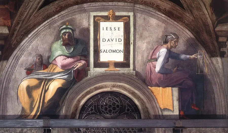 Jesse, David ve Süleyman - Michelangelo