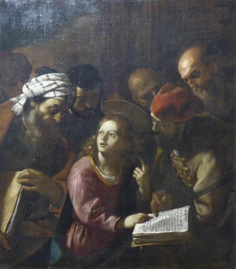 Jésus au milieu des docteurs - Mattia Preti