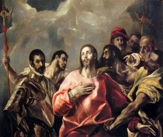 El Greco - Giysilerinden Arındırılmış İsa