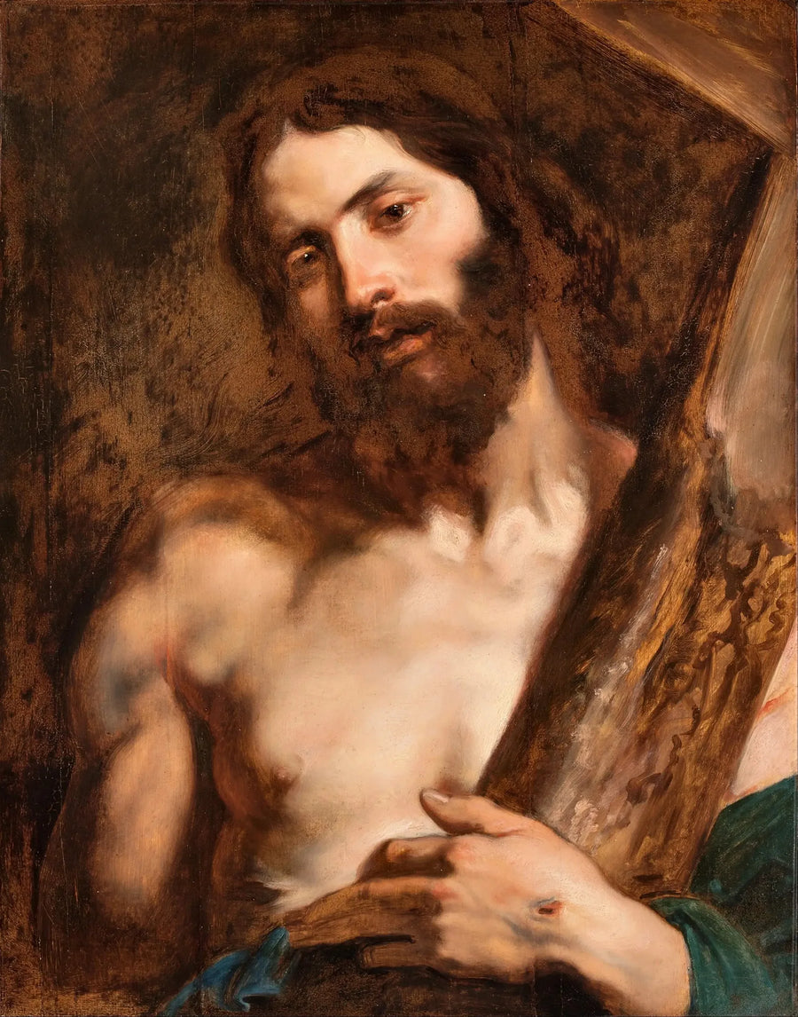 İsa Haçı Taşıyor - Antoine van Dyck