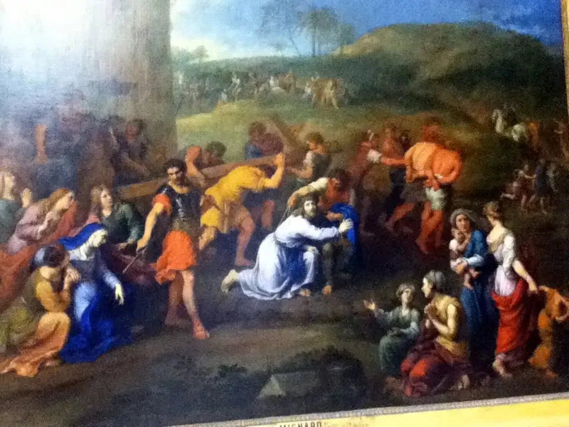 İsa Calvary yolunda - Pierre Mignard