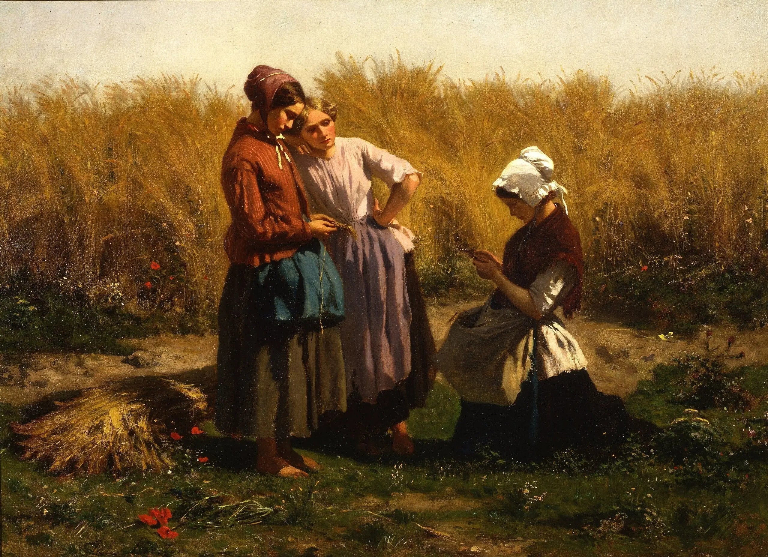 Jetons d’amour - Jules Breton - Alpha Reproduction