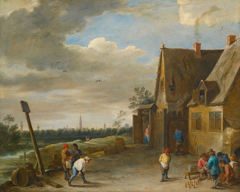 Anvers Manzaralı Kule Takımı - David Teniers le Jeune