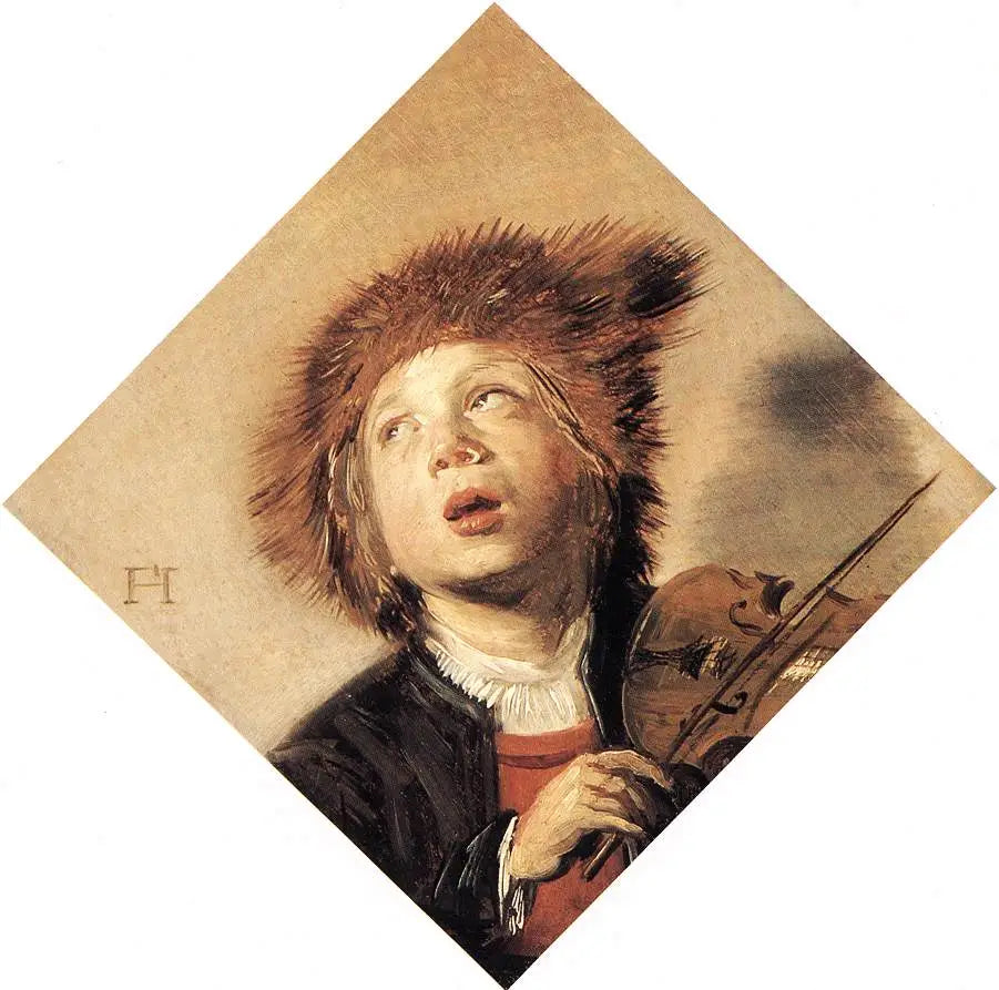 Jeune altiste - Frans Hals - Alpha Reproduction