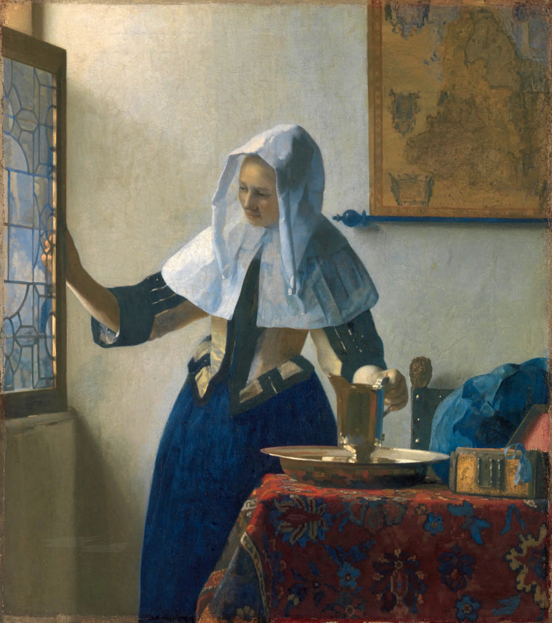 Genç Kadın ve Sürahi - Johannes Vermeer
