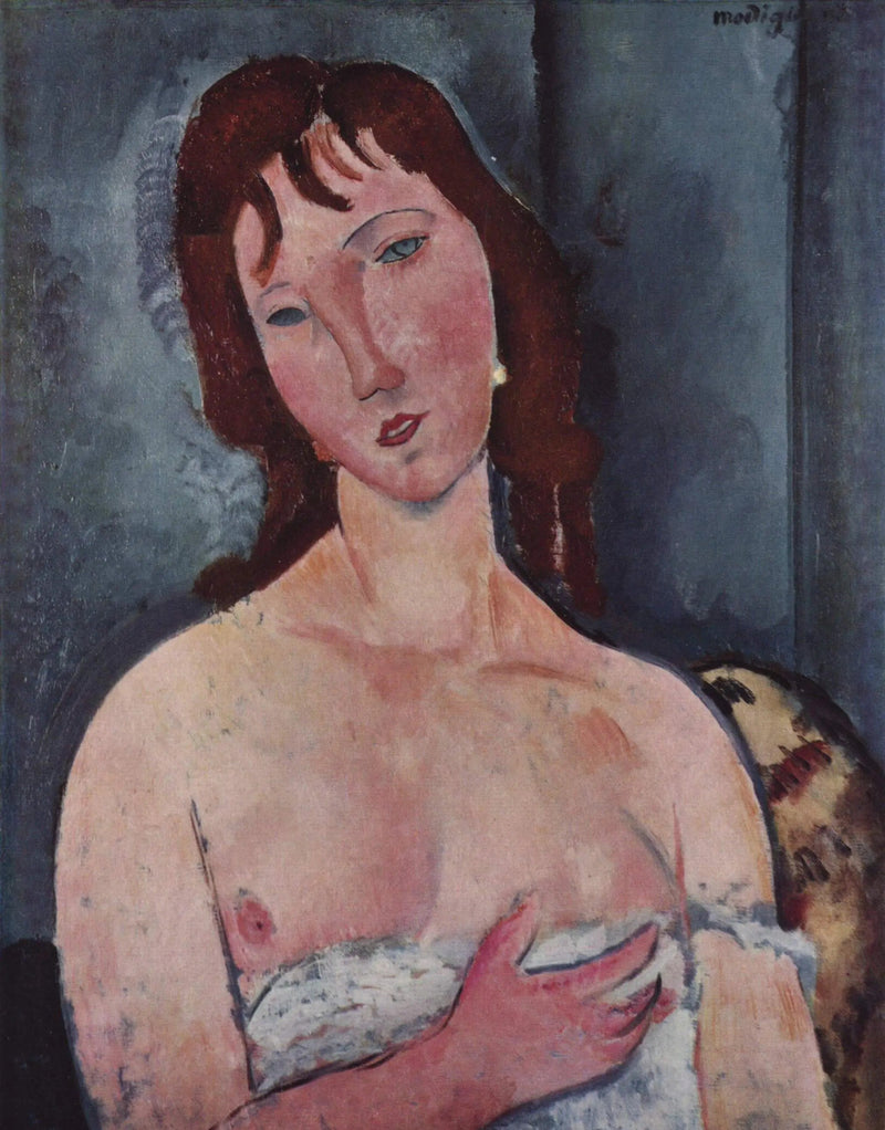 Genç Kadın - Amedeo Modigliani