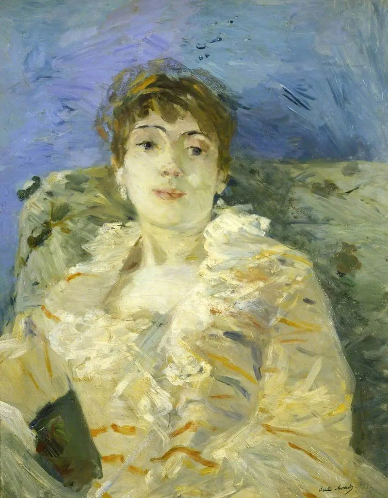 Divanda Genç Kadın - Berthe Morisot