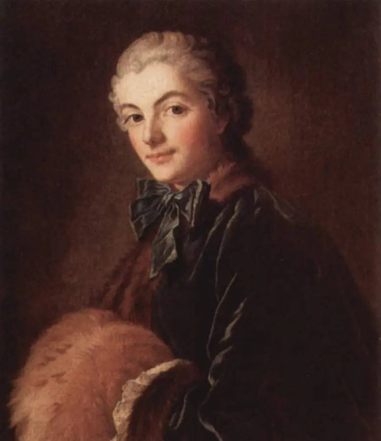 Genç kadın manşetli - François Boucher