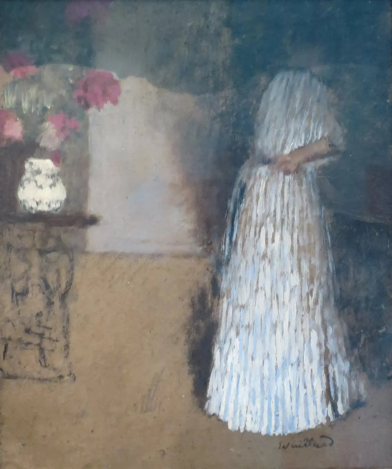 Genç kadın bir odada - Édouard Vuillard