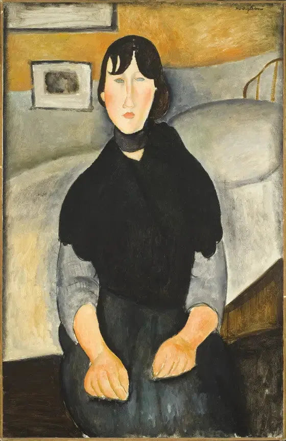 Halkın Genç Kadını - Amedeo Modigliani