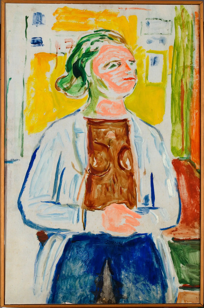 Genç Kadın - Edvard Munch
