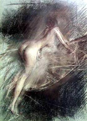 Genç kadın banyo yaparken - Giovanni Boldini