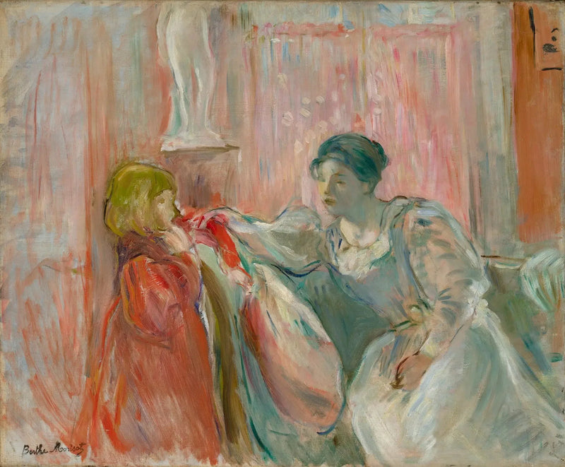 Genç kadın ve çocuk - Berthe Morisot
