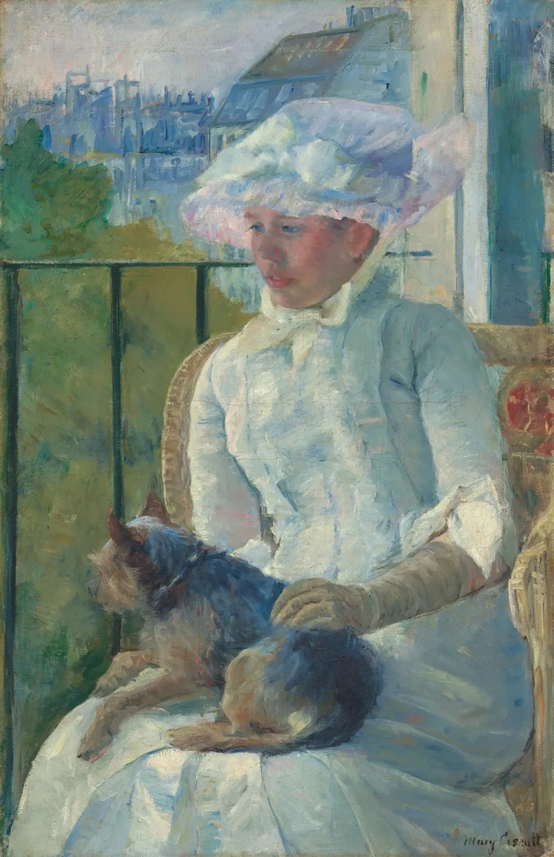 Penceredeki Genç Kız - Mary Cassatt