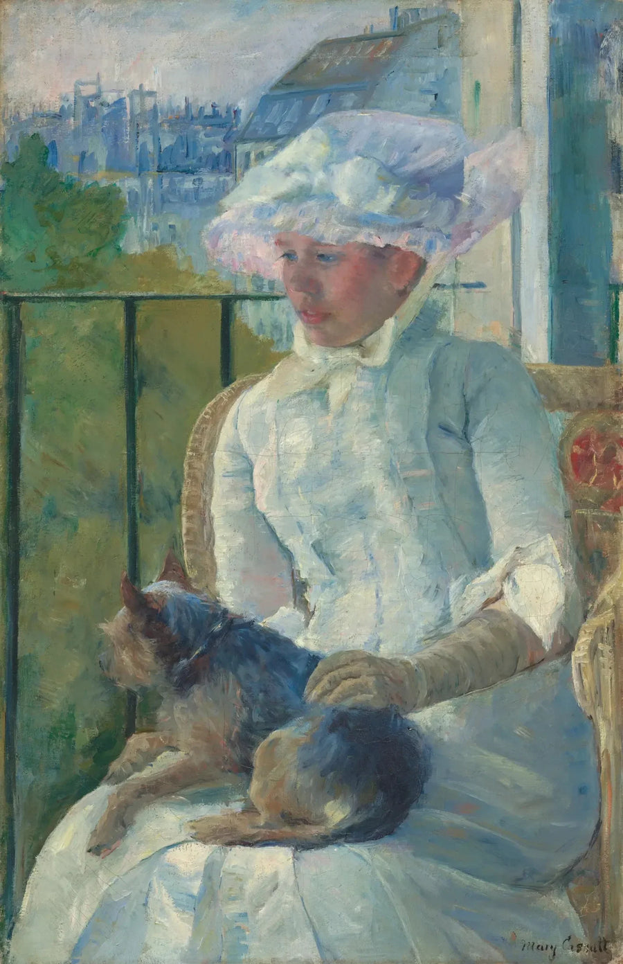 Penceredeki Genç Kız - Mary Cassatt