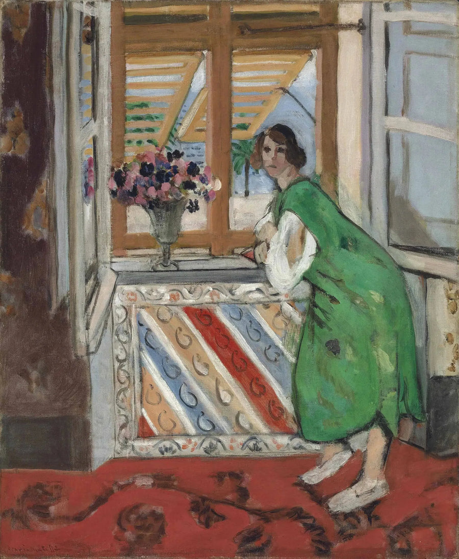 Mağribi Kız, Yeşil Elbise - Henri Matisse