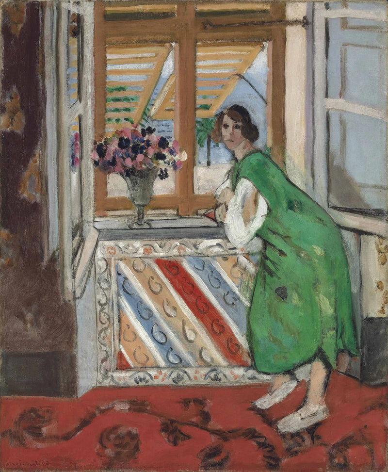 Mağribi Kız, Yeşil Elbise - Henri Matisse
