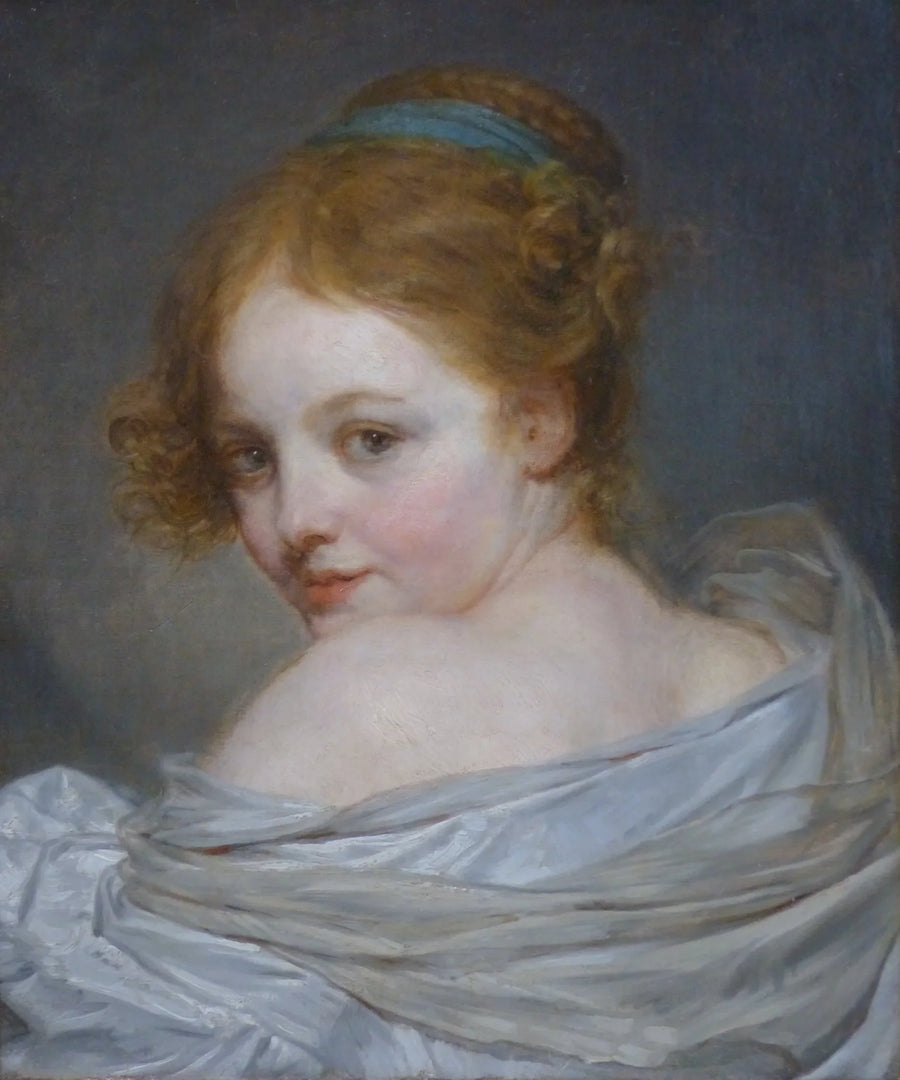 Genç Kız Sırt Çevresi - Jean-Baptiste Greuze