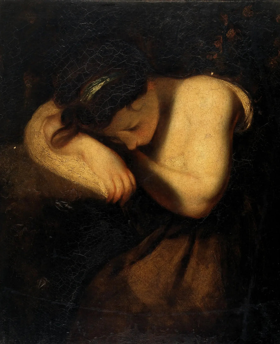 Uyuyan genç kız - Joshua Reynolds