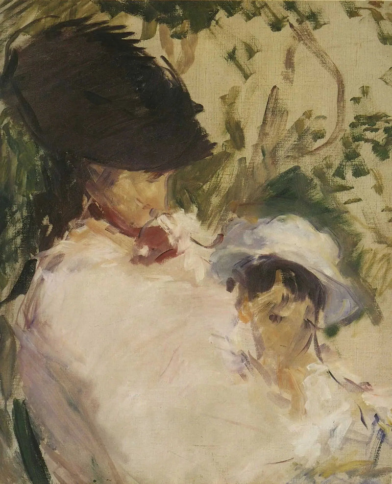 Genç Kız ve Çocuk - Édouard Manet