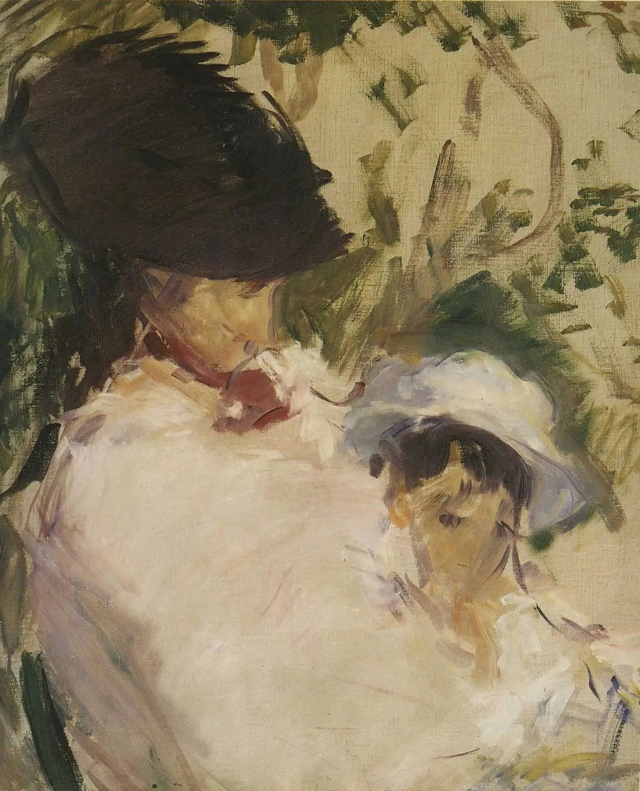 Genç Kız ve Çocuk - Édouard Manet