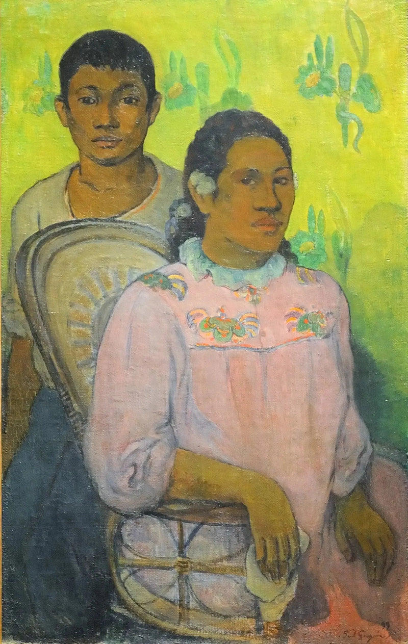 Genç Kız ve Oğlan - Paul Gauguin