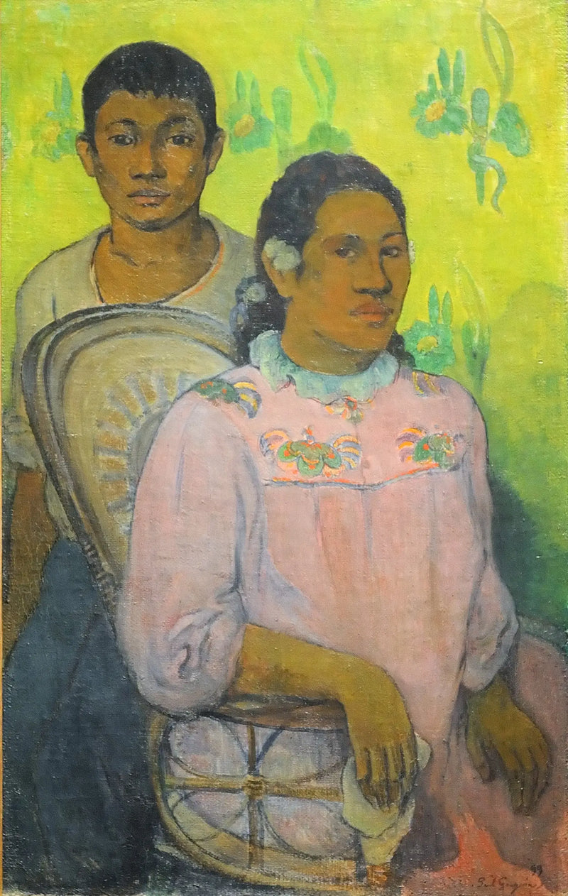 Genç Kız ve Oğlan - Paul Gauguin
