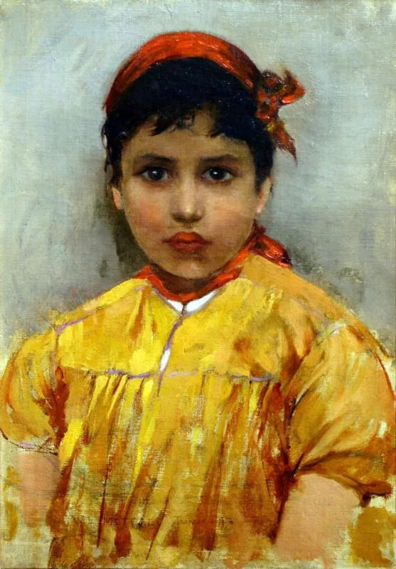 Genç Yahudi Kızı, Tunus - Willard Metcalf
