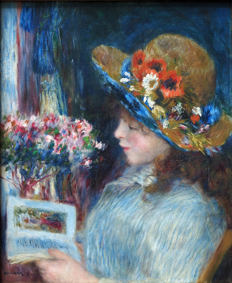 Okuyan Genç Kız - Pierre-Auguste Renoir