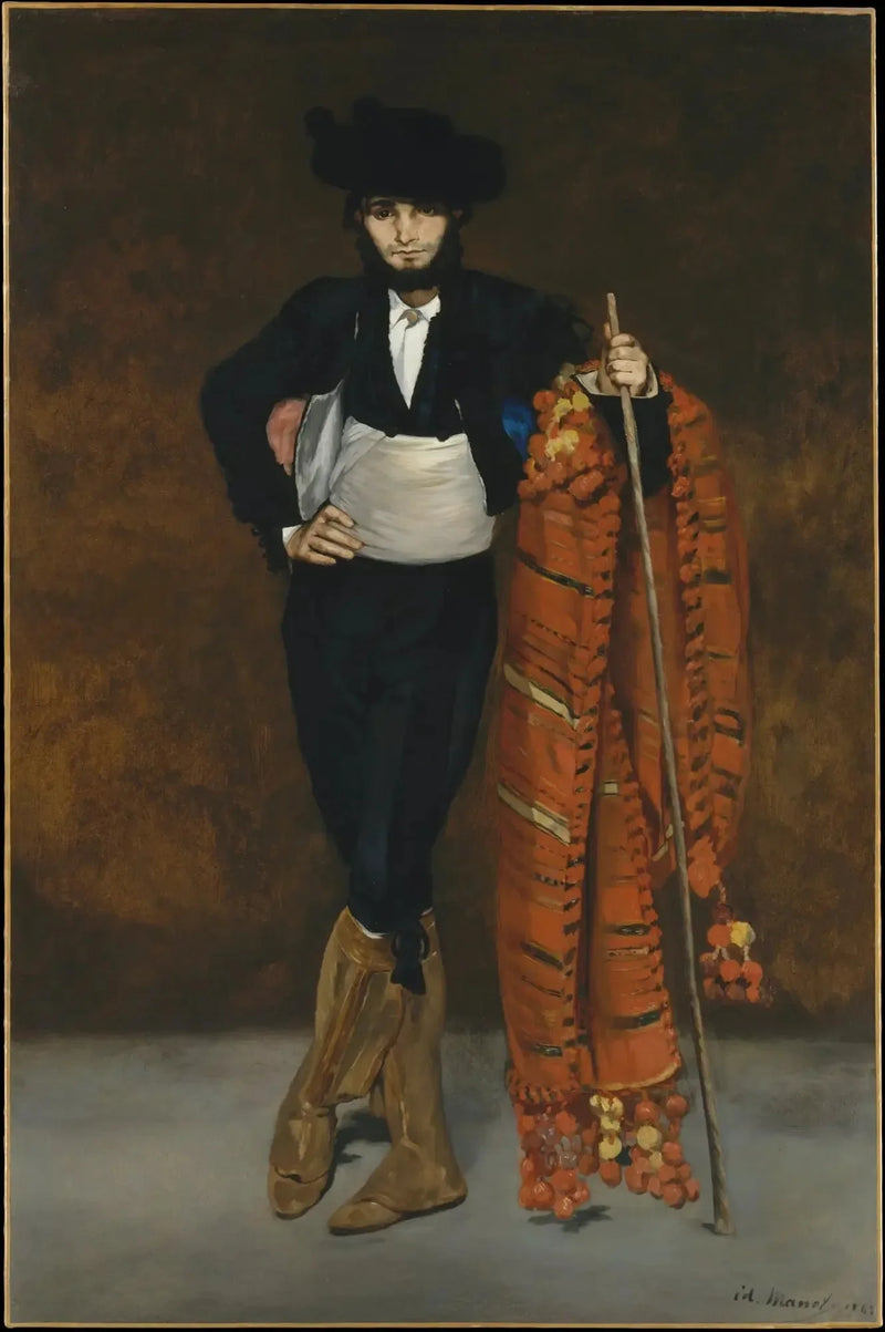 Majo kostümlü Genç Adam - Édouard Manet