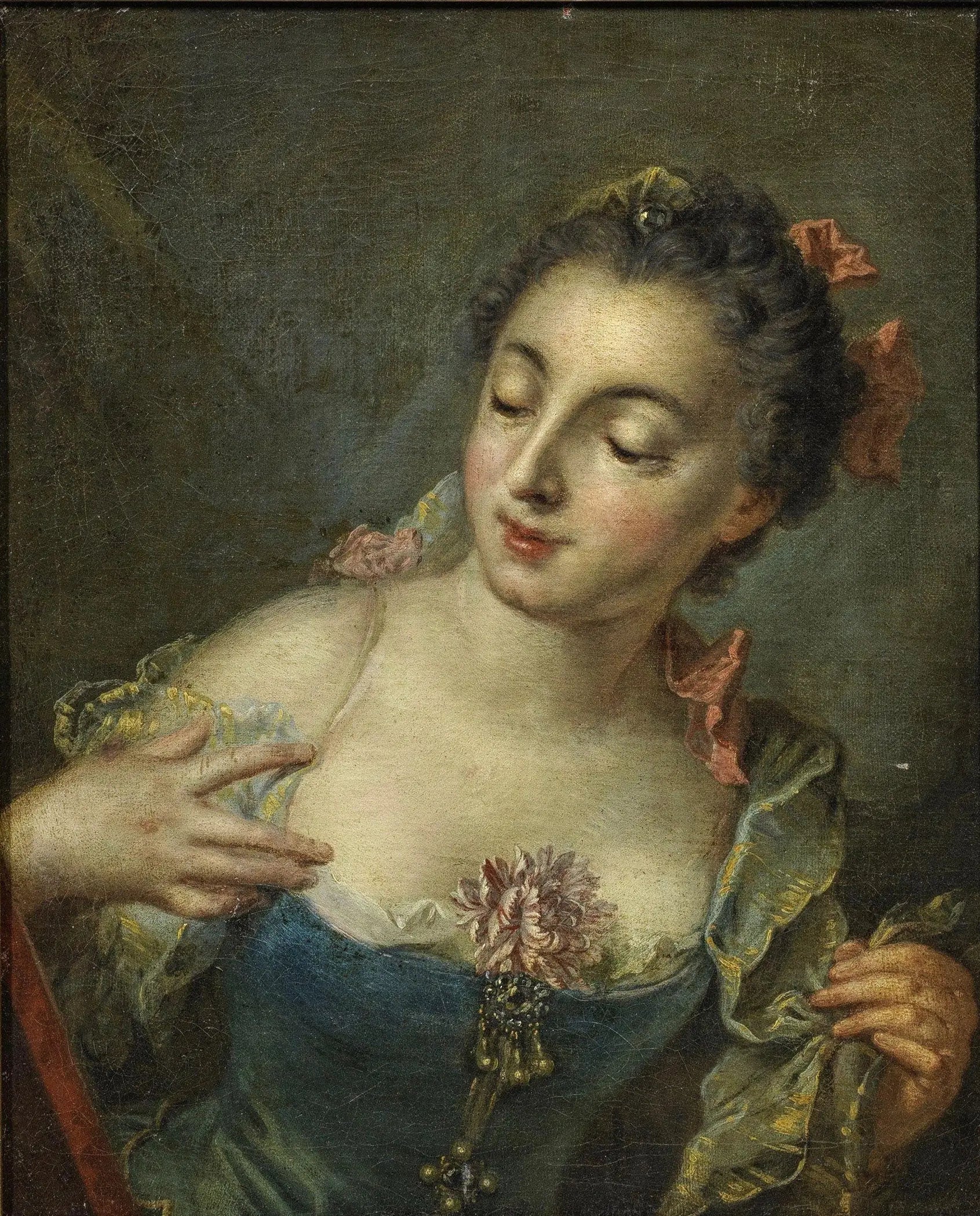 Jeune Mademoiselle à gauche - François Boucher - Alpha Reproduction
