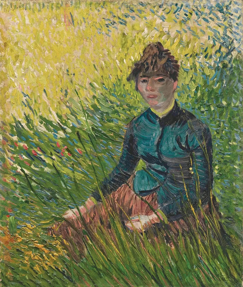 Buğday tarlasında kadın - Vincent van Gogh