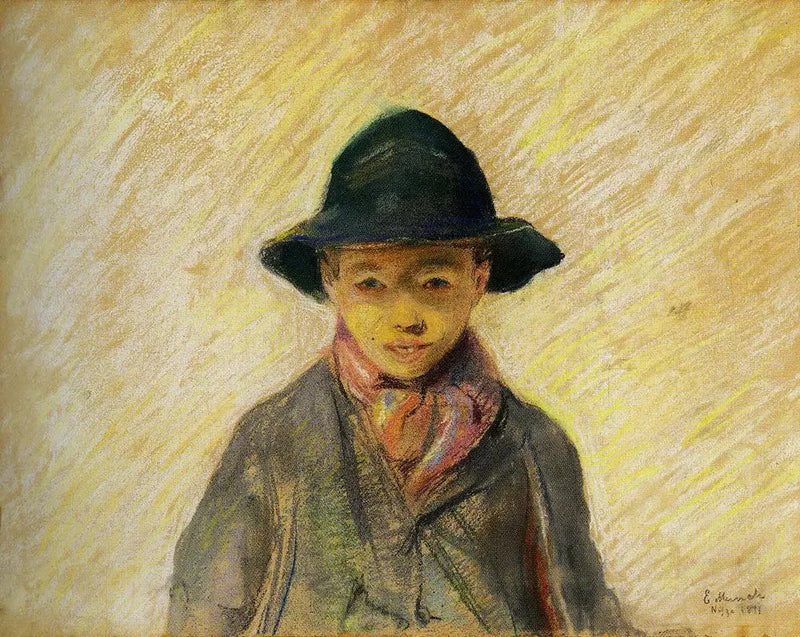 Nice'li Genç Balıkçı - Edvard Munch