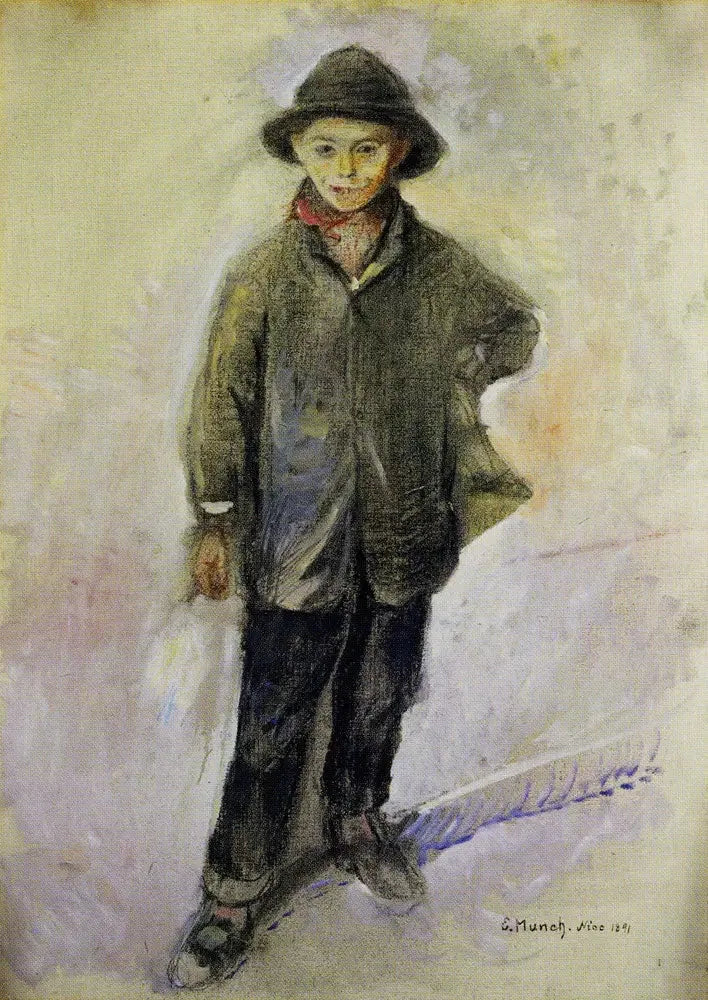 Nice'li Genç Balıkçı - Edvard Munch