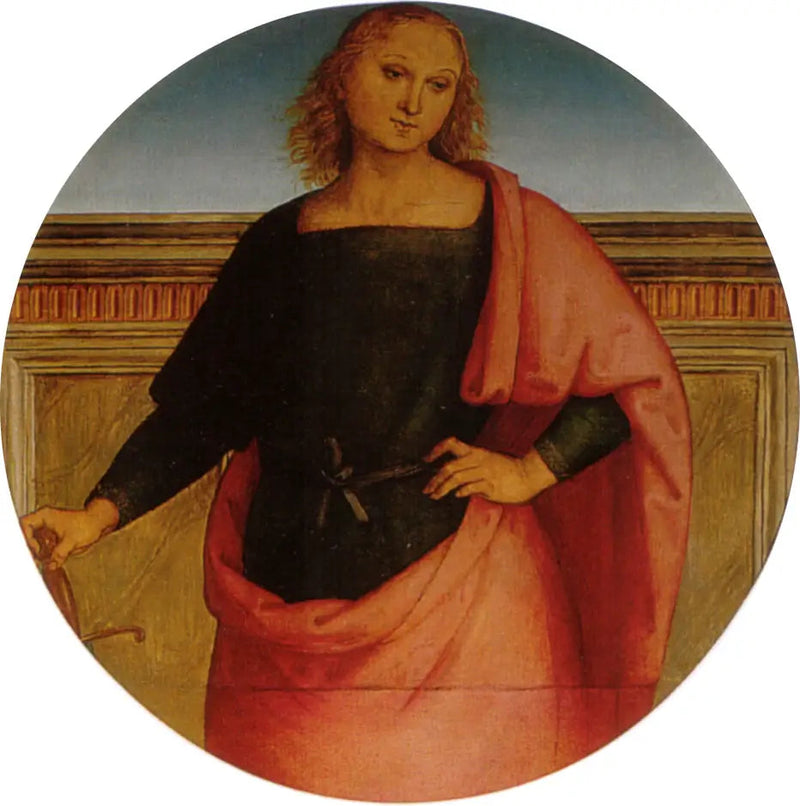 Genç aziz ve kılıç - Pietro Perugino