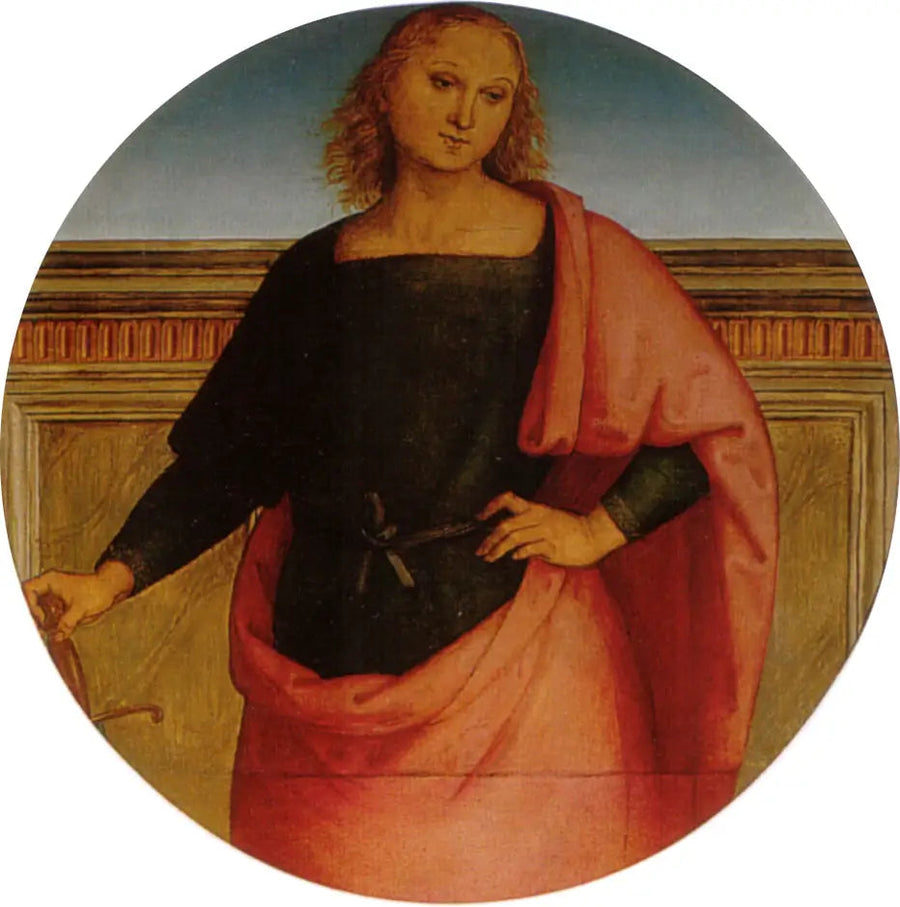 Genç aziz ve kılıç - Pietro Perugino