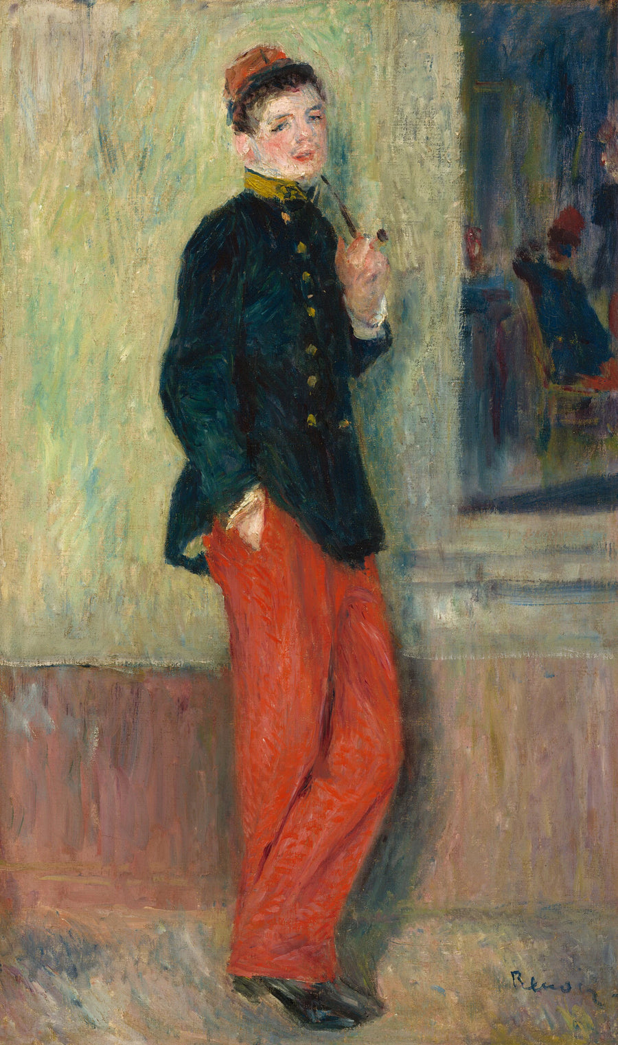 Le jeune soldat - Auguste Renoir