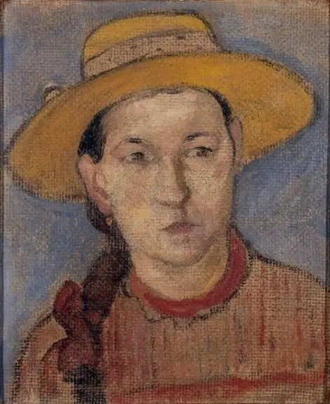 Reproduction du tableau « Jeune Tahitienne - Paul Gauguin » par Alpha Reproduction en peinture à l’huile