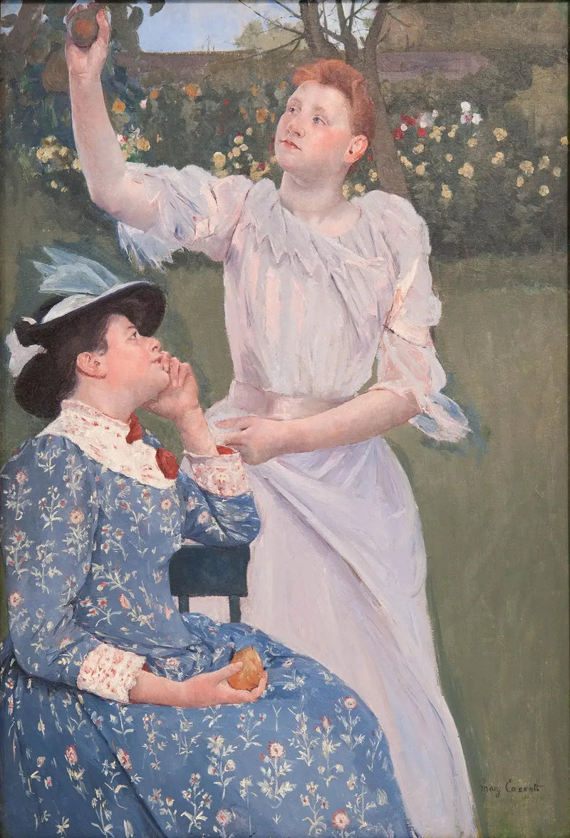 Meyve toplayan genç kadınlar - Mary Cassatt