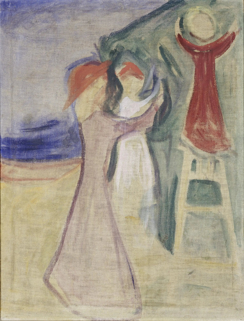 Genç Kadınlar meyve topluyor (Frise Reinhardt) - Edvard Munch