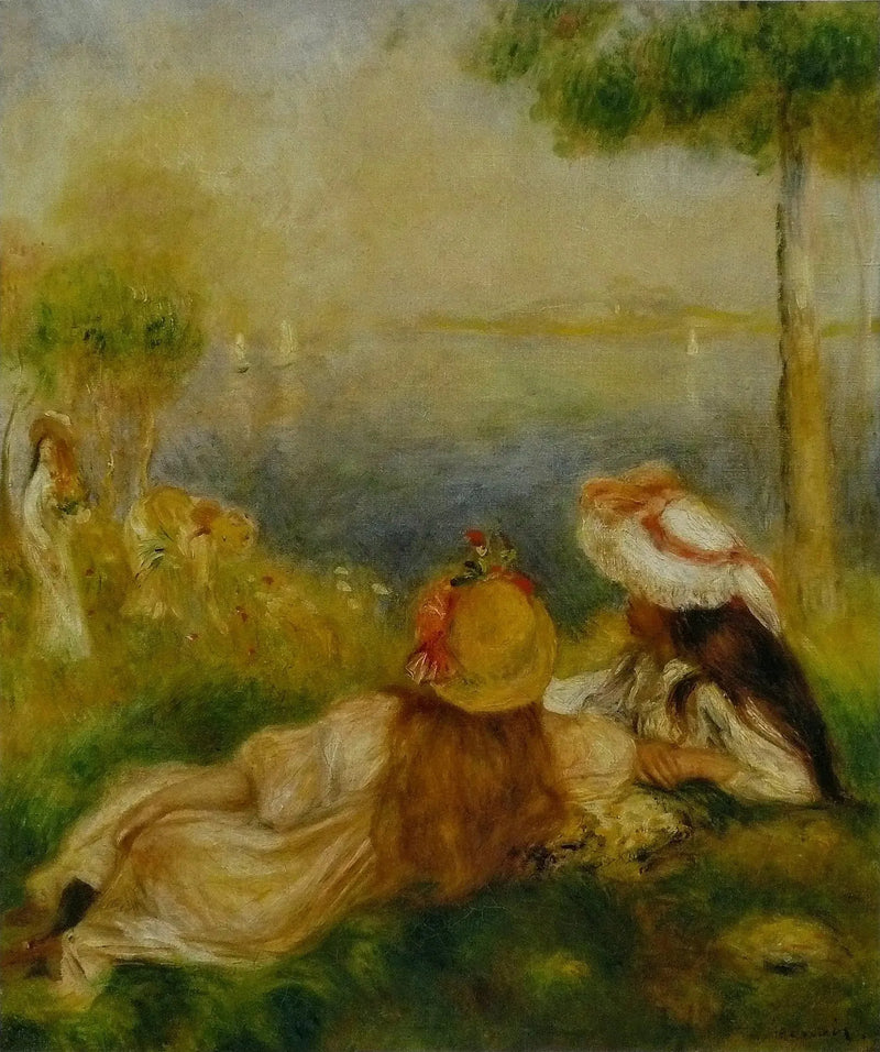 Deniz Kenarındaki Genç Kızlar - Pierre-Auguste Renoir