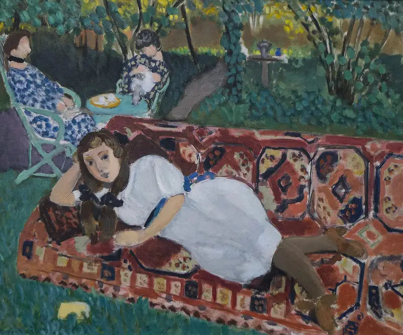 Bahçedeki Genç Kızlar - Henri Matisse