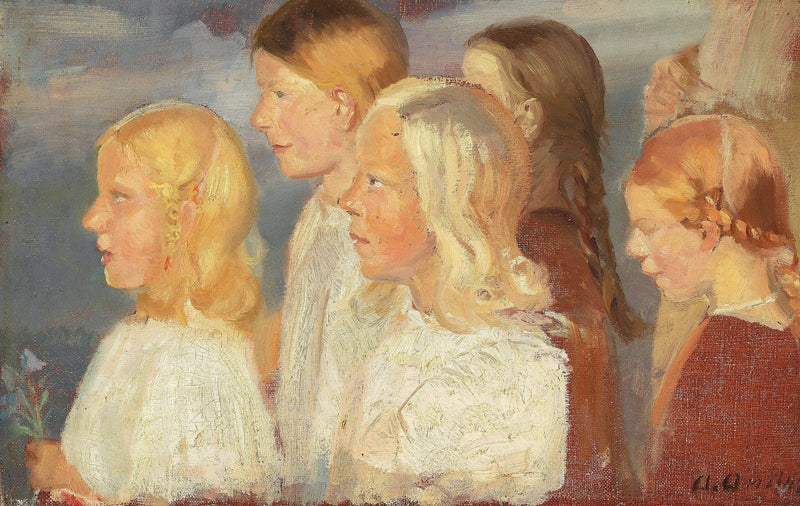 Skagenli genç kızlar. - Anna Ancher