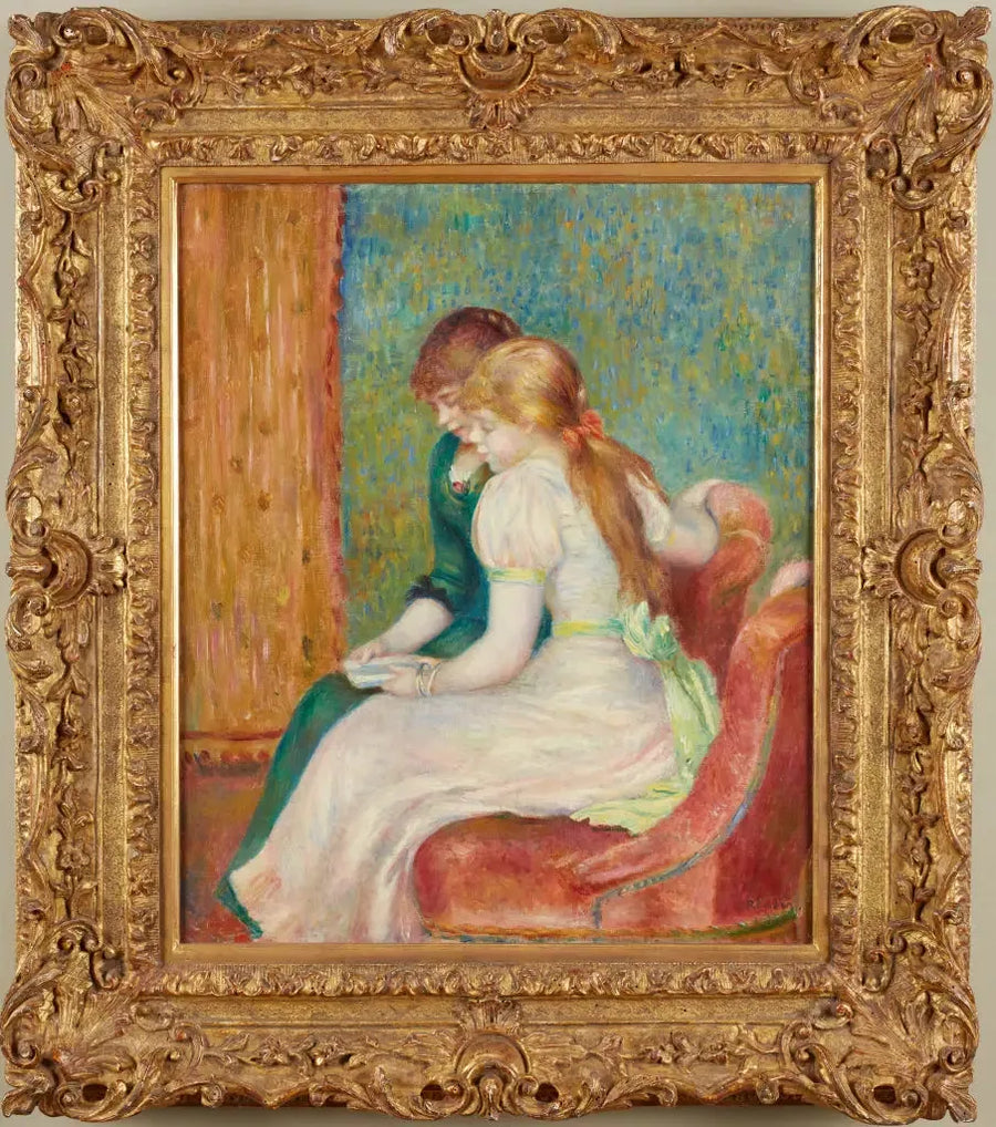 Okulda Okuyan Genç Kızlar - Pierre-Auguste Renoir