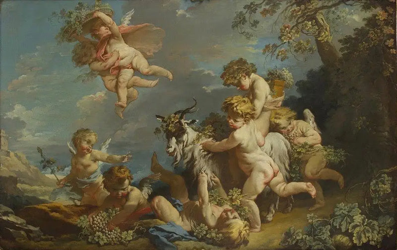 Çocuk Oyunları veya Sonbahar - François Boucher