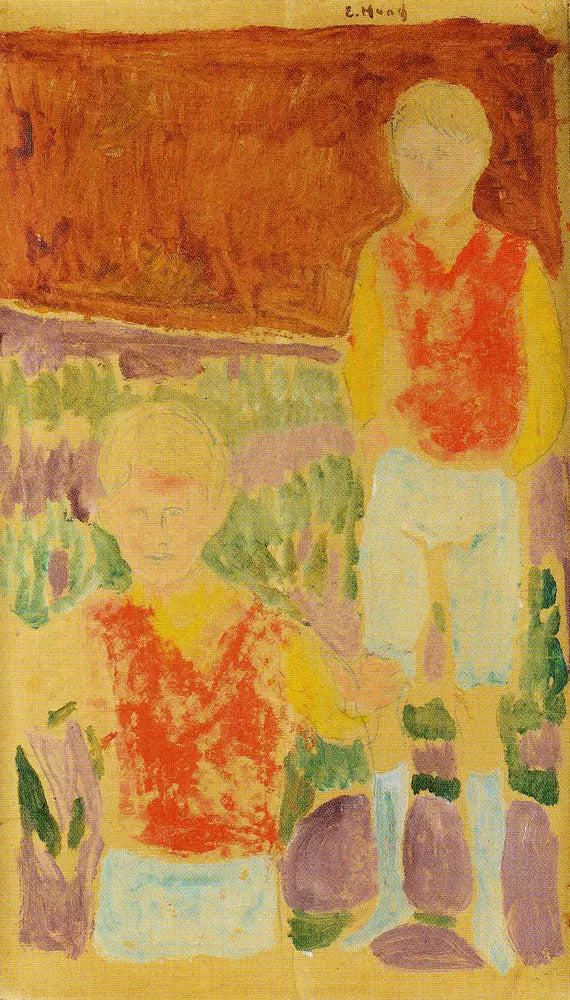 Johan Martin ve Sten Stenersen - Edvard Munch