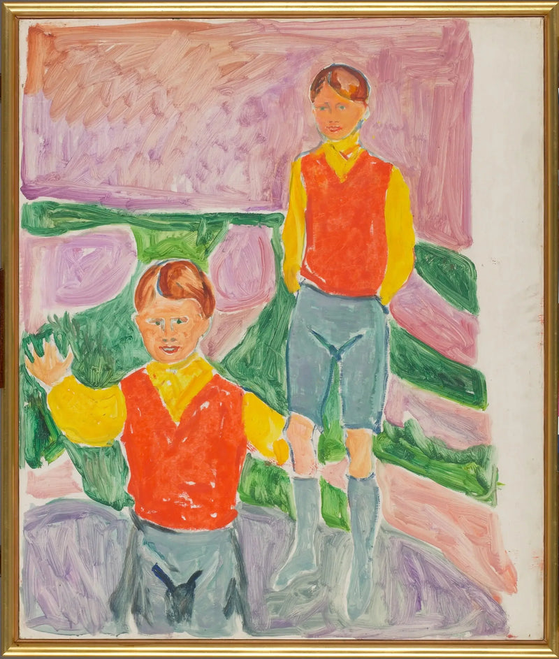 Johan Martin ve Sten Stenersen - Edvard Munch