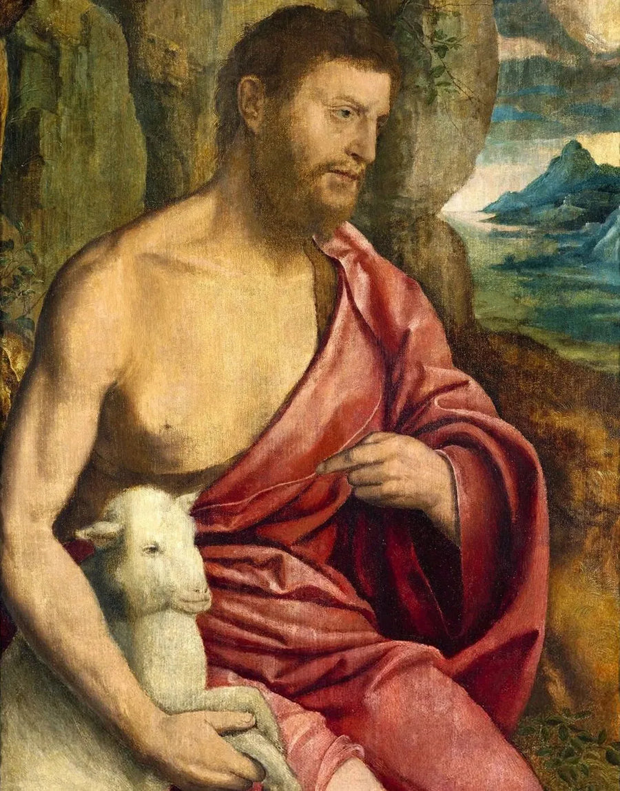 Yuhanna Vaftizci. - Joos van Cleve